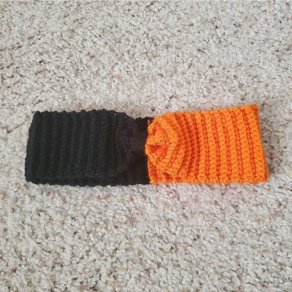 Handmade crochet ear warmer. Hand made, by Me, Crochet ear warmer.